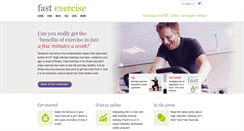Desktop Screenshot of fast-exercises.com