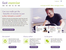 Tablet Screenshot of fast-exercises.com